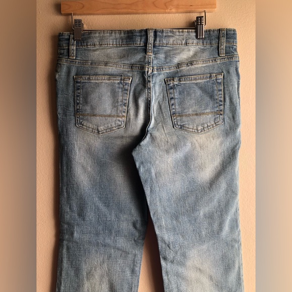 NEW Cat Jack Straight 14 Husky Stretch Blue Denim Jeans Size 14 - Picture 7 of 11